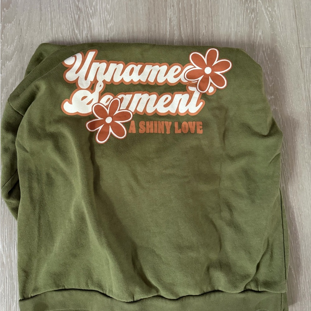 Kids Green Hoodie - Picture 2 of 2